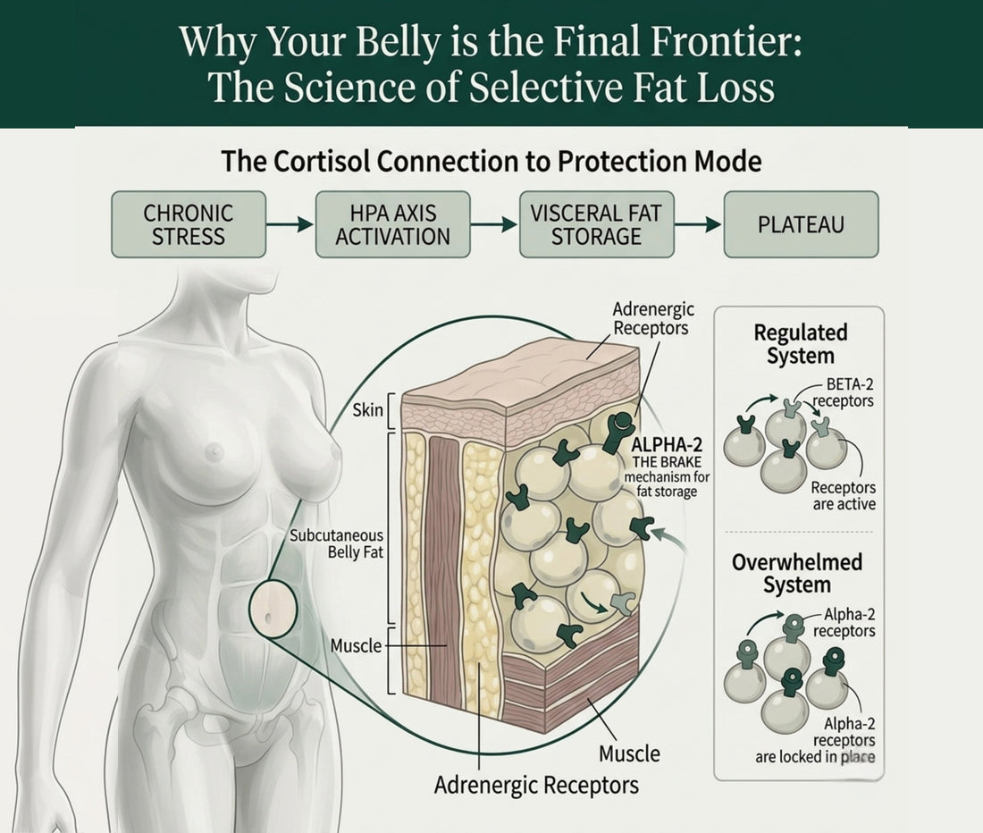 Why Your Belly is the Final Frontier: The Science of Selective Fat Loss - Zetrine
